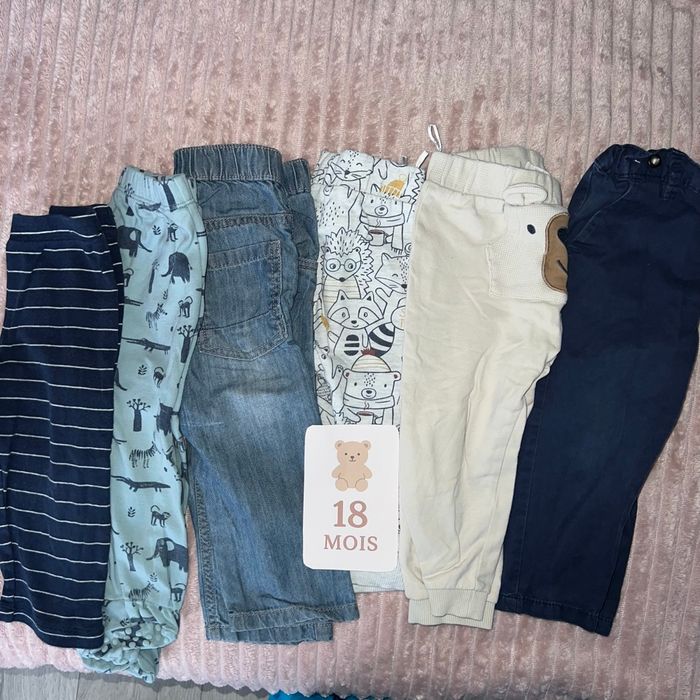 Lot pantalon