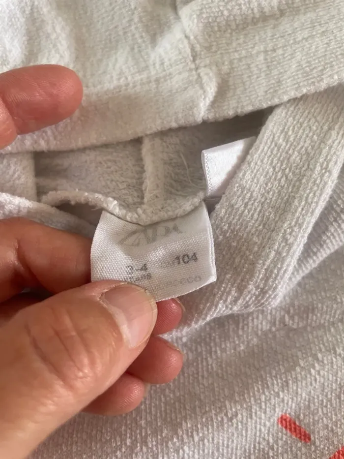T-shirt éponge Zara garçon 4 ans - photo numéro 3