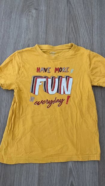 T-shirt manches courtes 8 ans