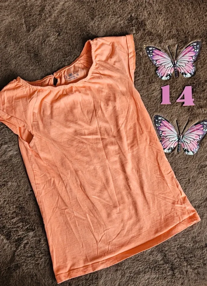 T-shirt manche courte 14 ans fille