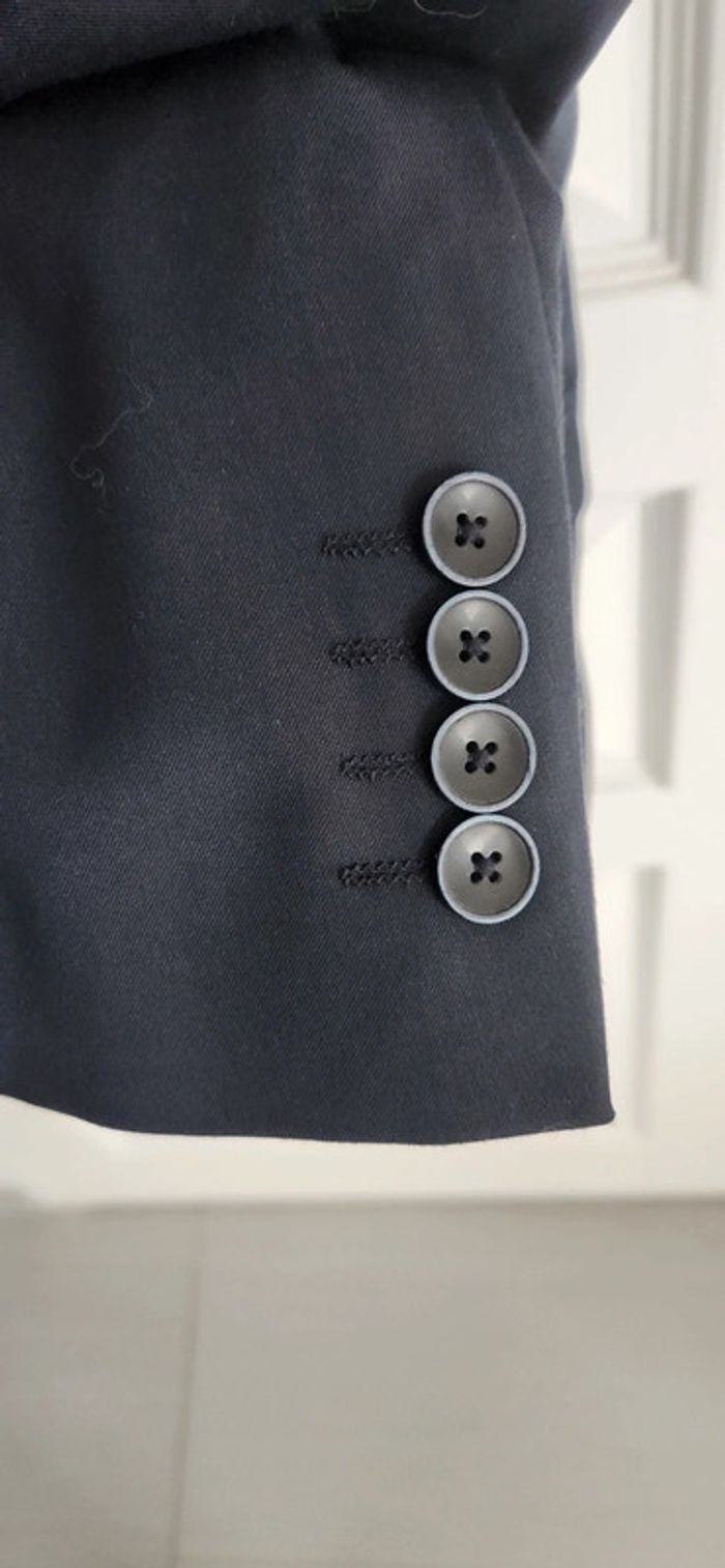 Veste de Costume Celio Bleu Nuit Gris - photo numéro 7