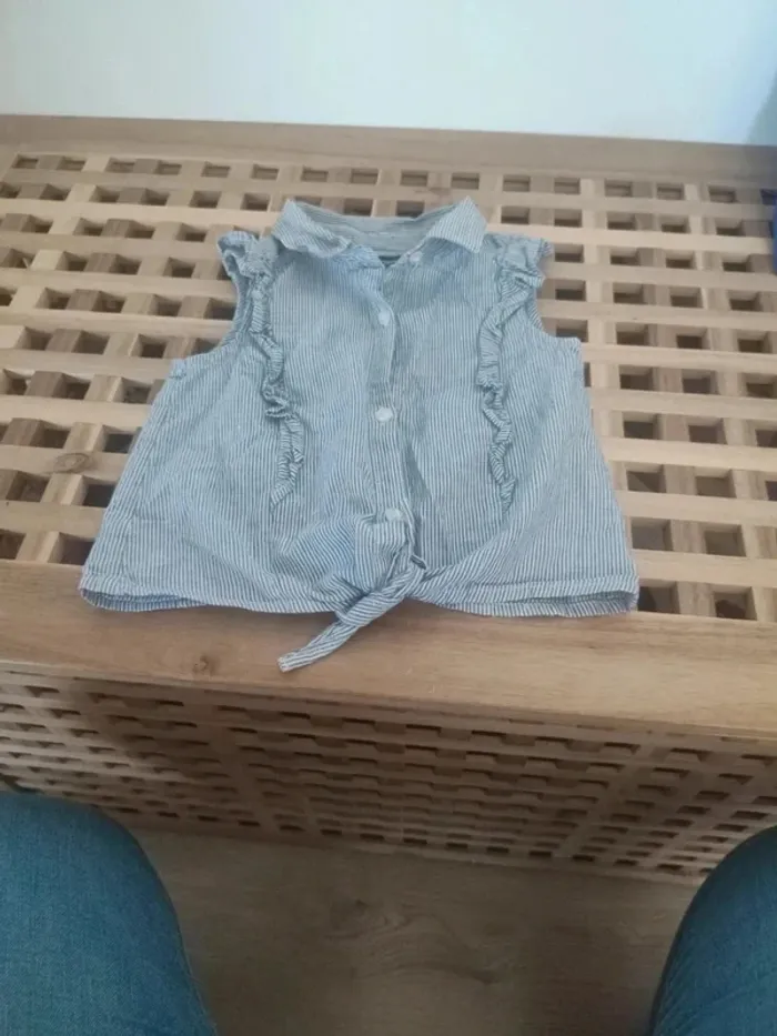 Chemise sans manche