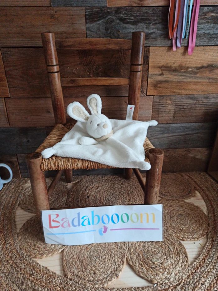 Doudou lapin Nicotoy tbe