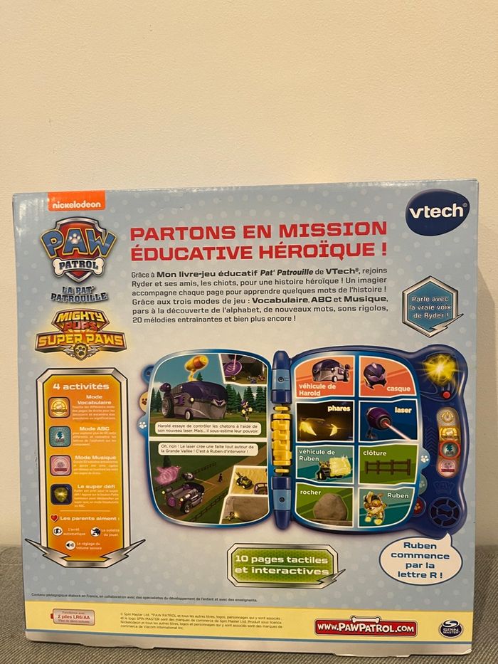 Livre éducatif Pat’Patrouille - photo numéro 4