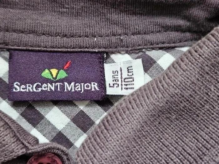 Polo manches courtes rayé violet et blanc Sergent Major 5 ans - photo numéro 9