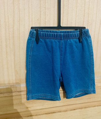 Short uni taille élastique mixte