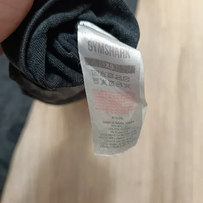 Legging gymshark femme xs gris foncé noir - photo numéro 4