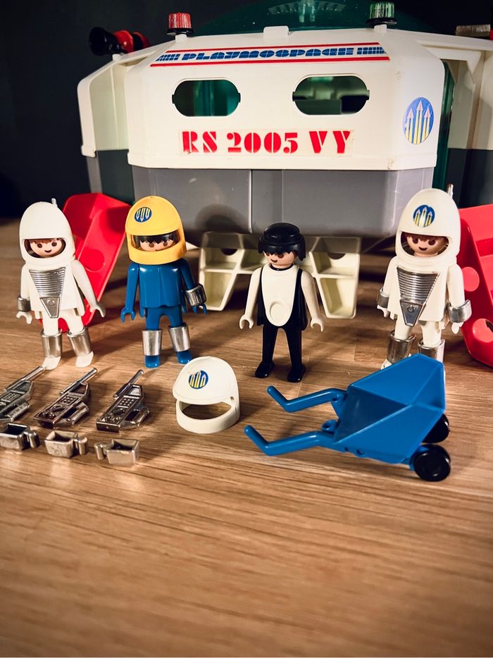 Playmobil - Navette Playmospace Station spatiale 3536 - Vintage 1980 - photo numéro 2