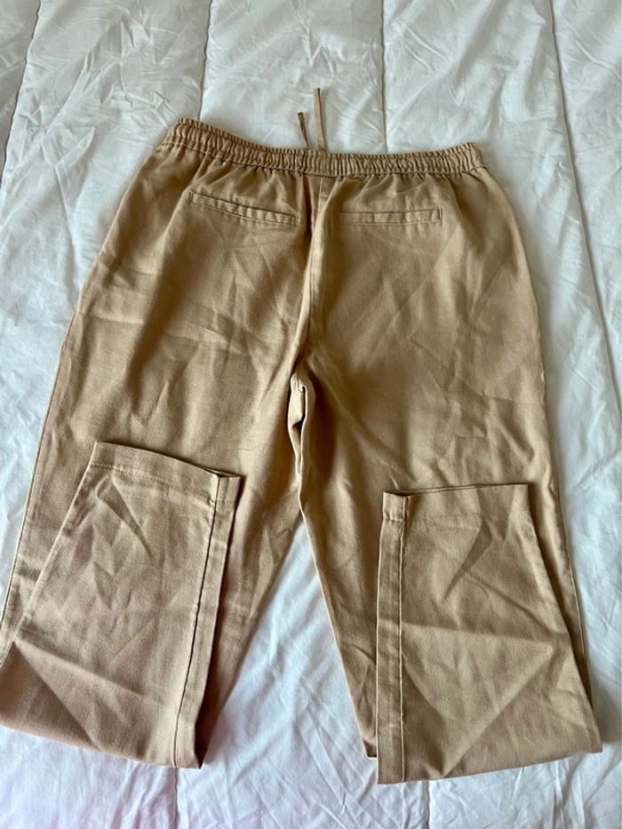 Pantalon fluide femme beige Vila en 38 - photo numéro 3