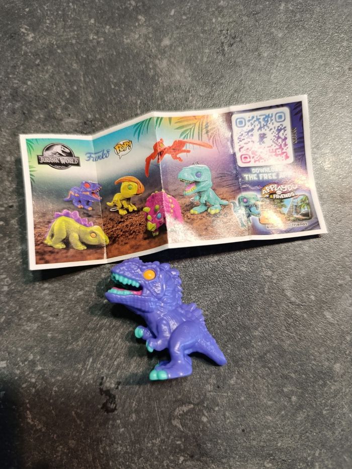 Funko pop kinder joy dinosaure Jurassic World