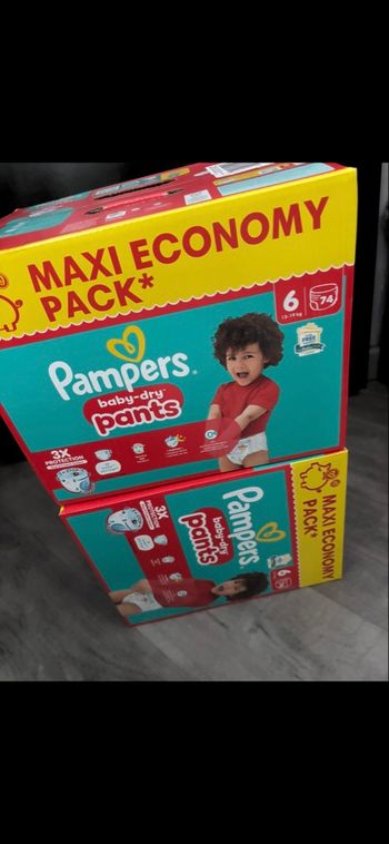 Pampers T6 pants lot de 2