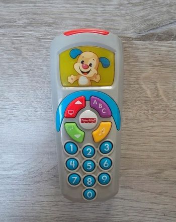 ​Télécommande Fisher-Price Rires & Éveil Chiffres et Couleurs Dès 6 mois Tres Bonne Etat