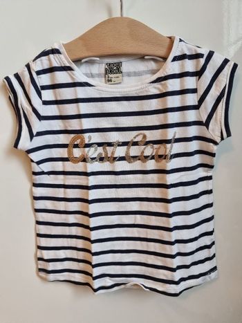 Tee-shirt fille, manches courtes, 3 ans, Tape à l'Oeil