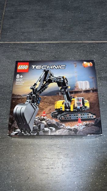 [NEUF] Lego Technic 42121 – Pelleteuse Lourde – 569 pièces, 2-en-1, Rare, boîte scellée