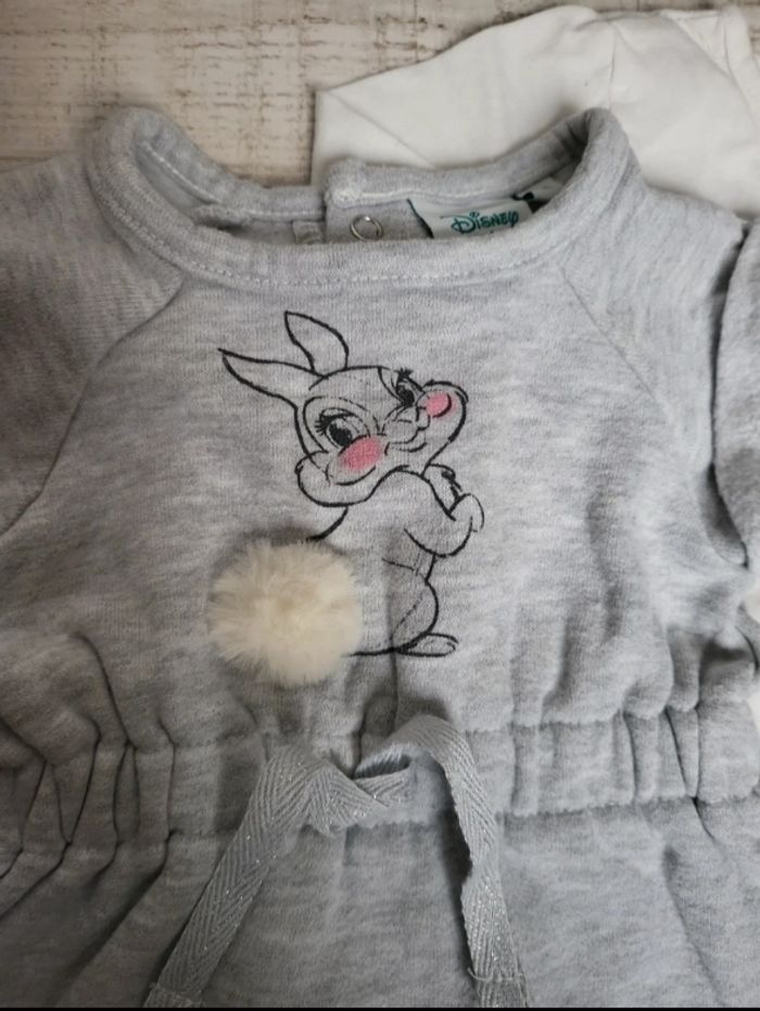 Ensemble bébé fille 1 mois disney peu porté - photo numéro 4