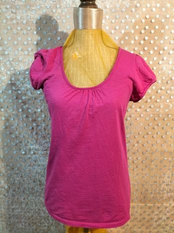 T-shirt rose fushia taille 3