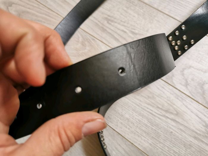 Lot 3 ceinture en effet cuir - photo numéro 4