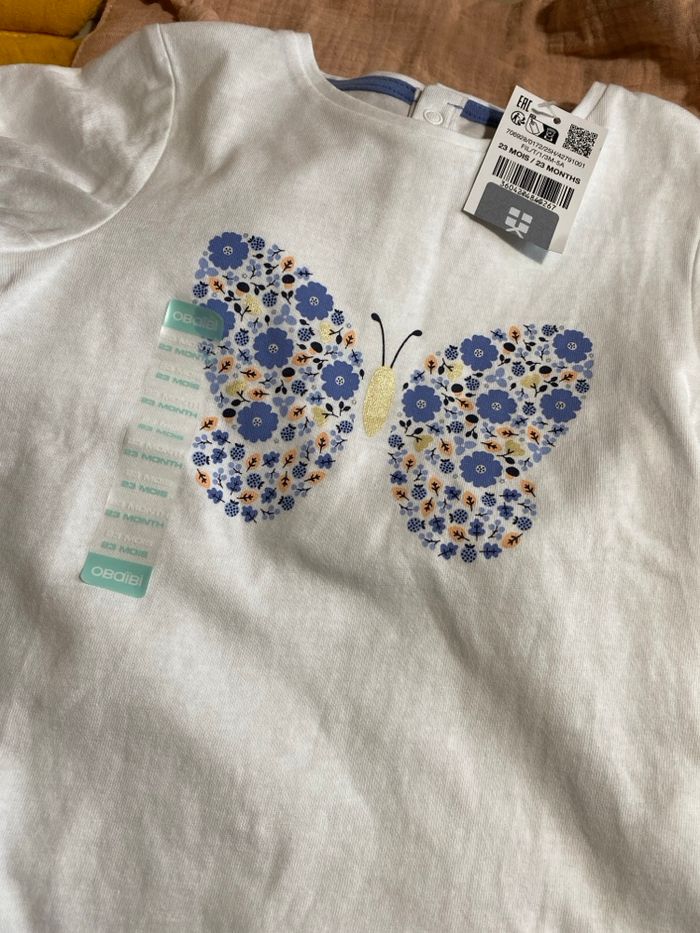 TEE shirt okaïdi neuf 23 mois - photo numéro 2