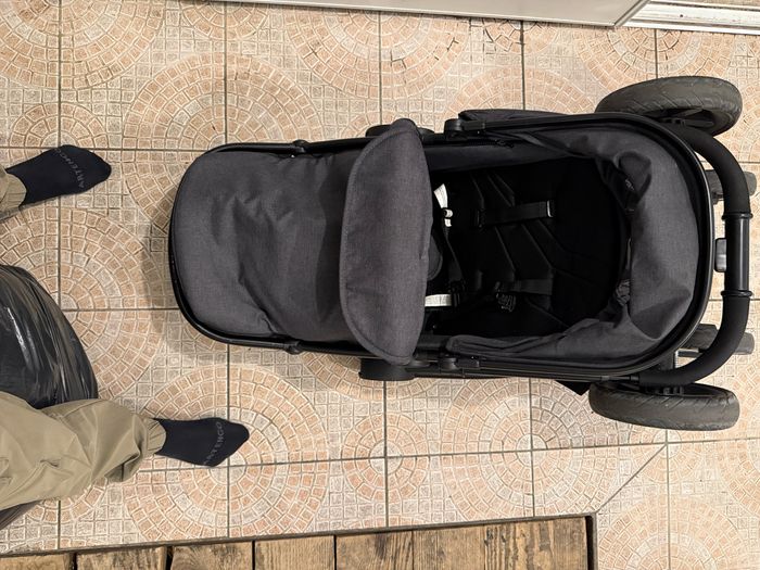 Poussette trio combiné Thea noir Premaman Beebs by Kiabi