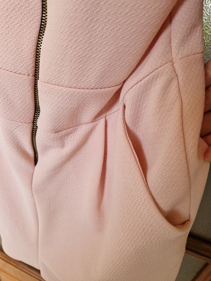 Combi-short rose pale - photo numéro 4