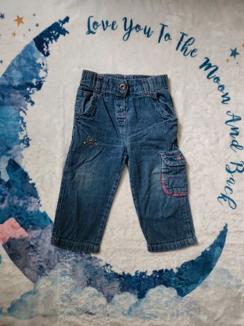 Jean bleu Prends ton pouce 18 mois