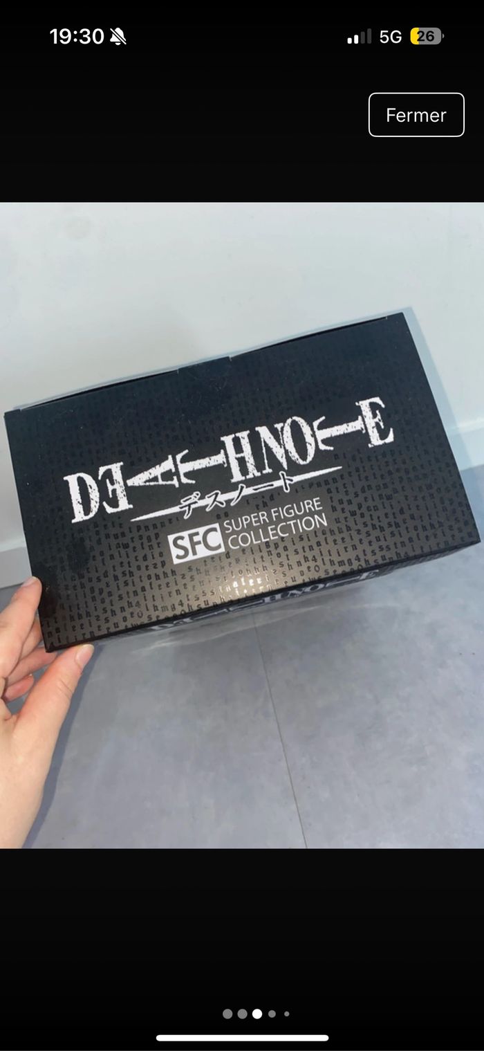 Figurine death note neuf emballer - photo numéro 3