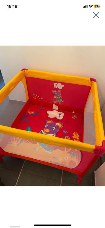 Lit parc bébé Baby Sun neuf