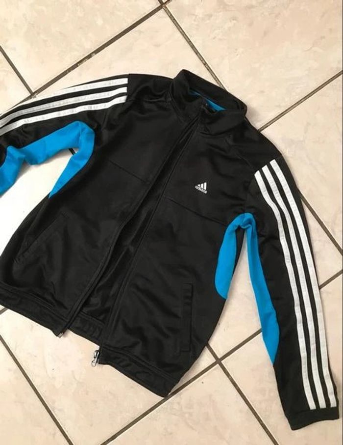 Haut de survêtement Adidas 7 / 8 ans - photo numéro 7