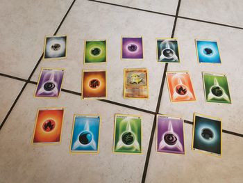 Lot de cartes Pokémon brillante sabelette