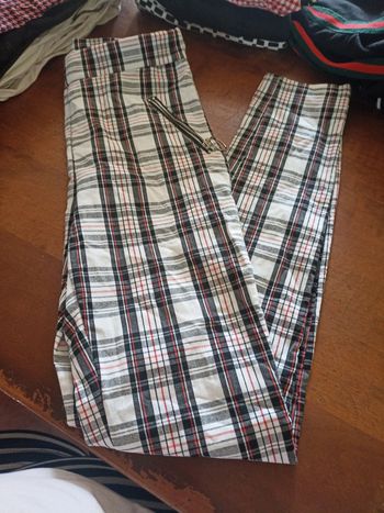 Pantalon a carreaux