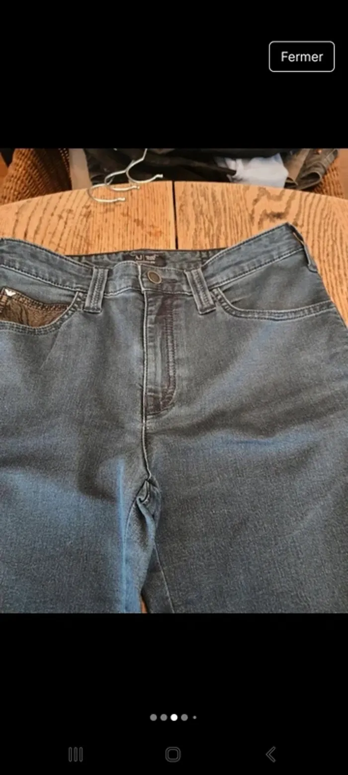 Jeans Armani Jeans model Rose eu 29 fr 38 - photo numéro 3