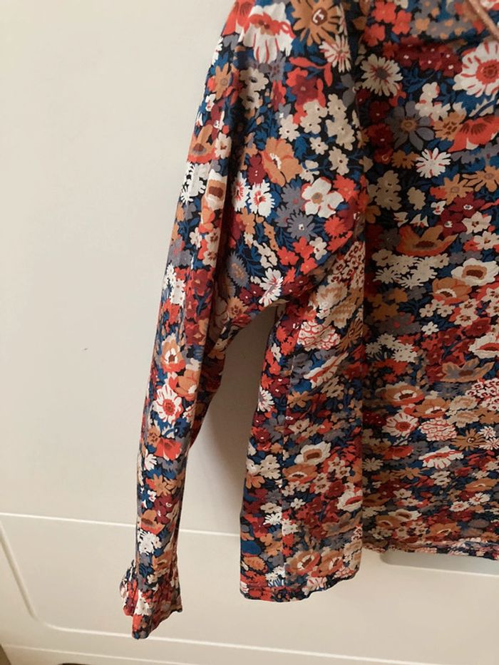 Blouse en Liberty Thorpe avec pince Aline et ses bobines - photo numéro 8