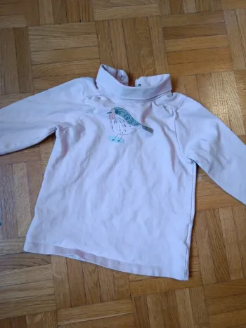 Tee shirt manches longues motif oiseaux Cadet Rousselle 18mois
