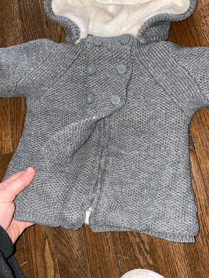 Gilet ou manteau obaibi Zippé 6 mois - photo numéro 3