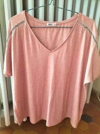 Maillot rose Gémo XXL