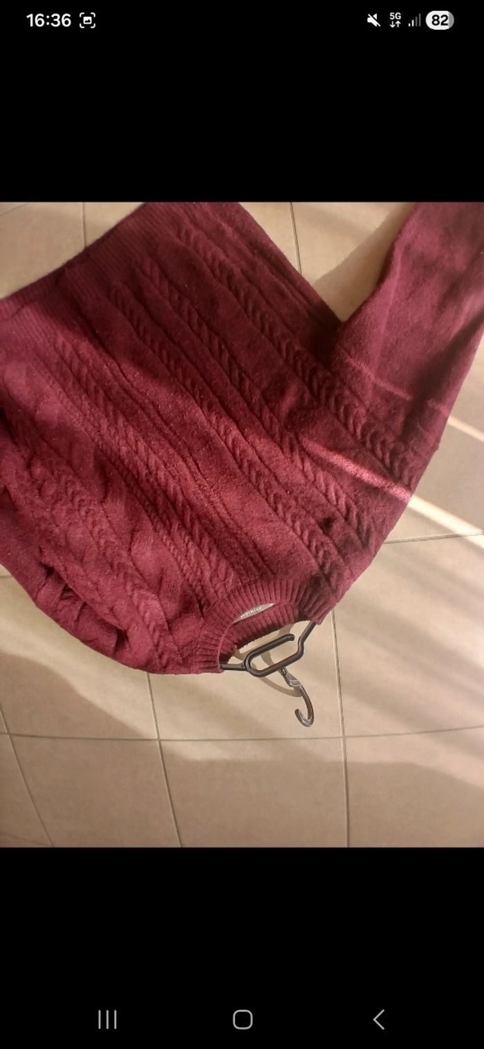 Pull Bordeaux taille Xl - photo numéro 3