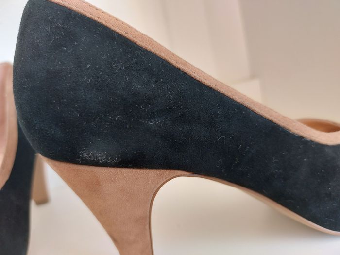 Chaussures ouvertes Emilie Karston noir & beige pointure 37,5 - photo numéro 7