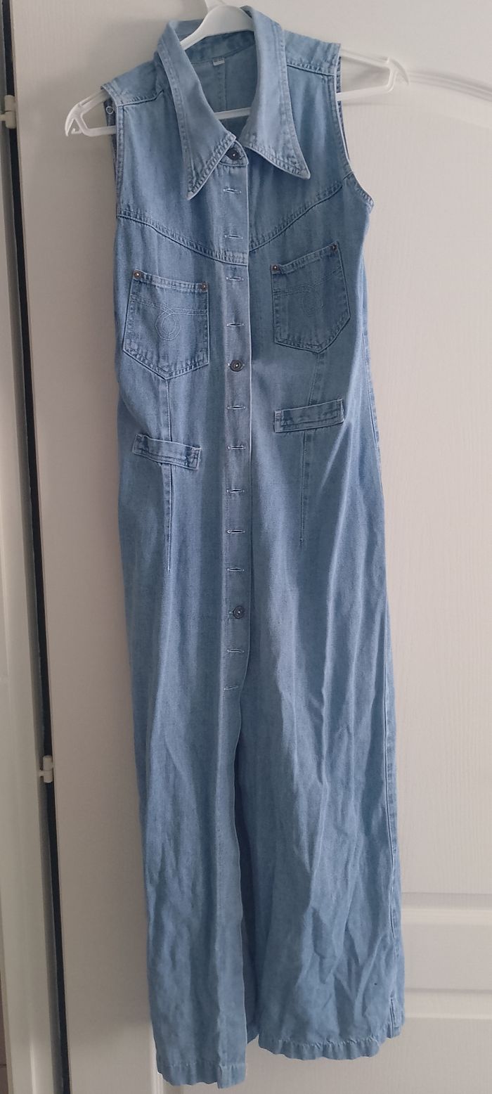 Robe en jean femme longue - photo numéro 3