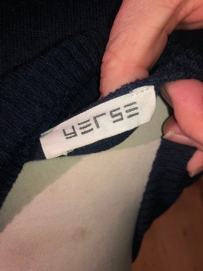 Robe d'hiver Yerse (marine), M / 38 / 10 - photo numéro 7