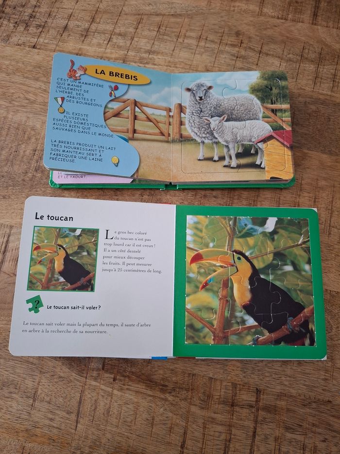 2 livres puzzle - photo numéro 2