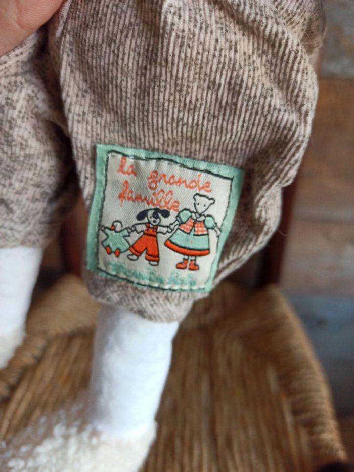 peluche Albert le mouton la grande famille moulin roty - photo numéro 6