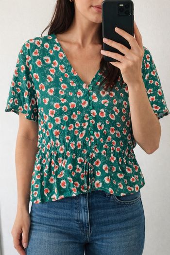 Haut blouse Camaïeu 