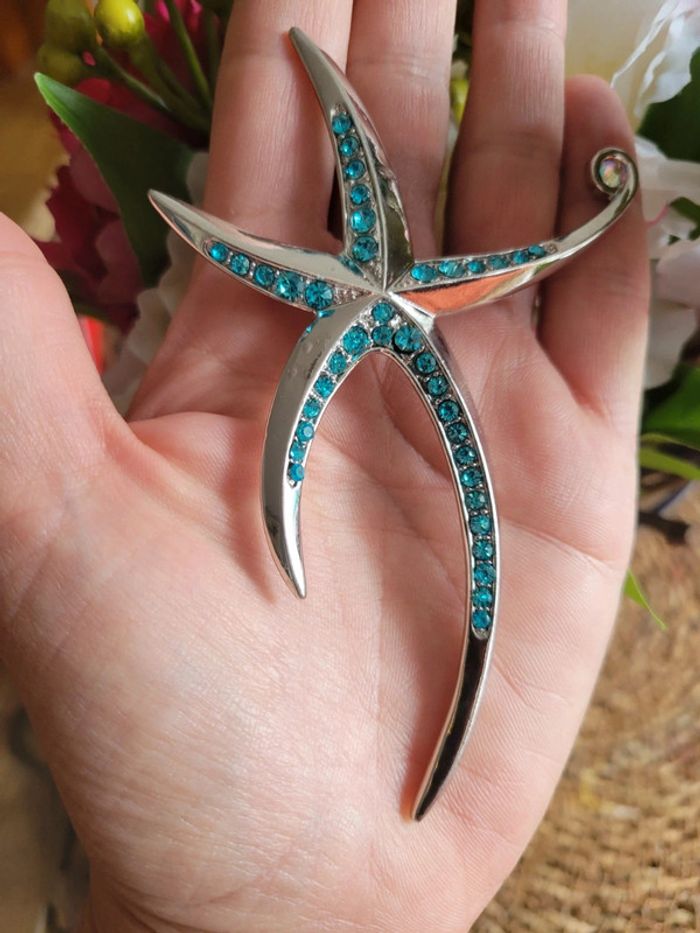 Broche magnifique étoile de mer - photo numéro 3