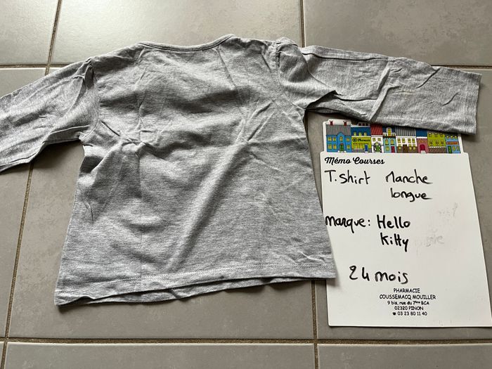 T short fille 24 mois - photo numéro 3