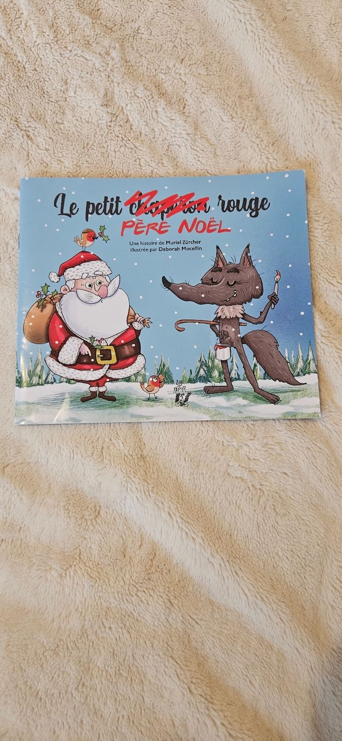Livre le petit père Noël rouge
