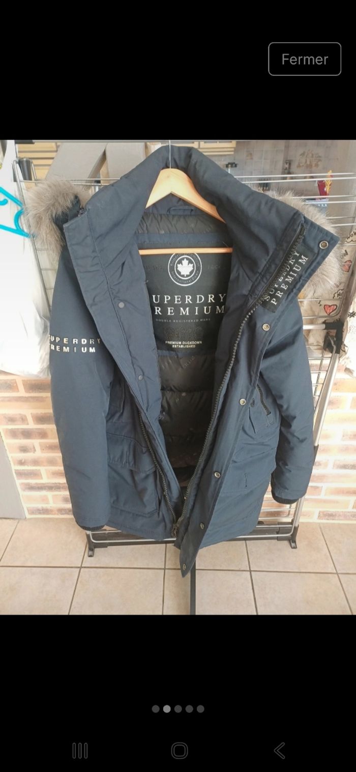Manteau hiver Super Dry - photo numéro 2