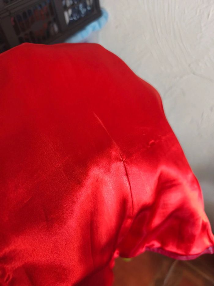 Blouson en cuir rouge - photo numéro 10
