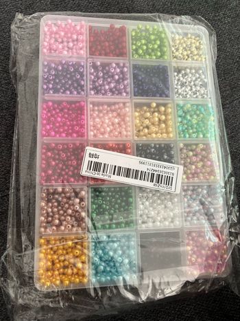 Grosse boîte de perles