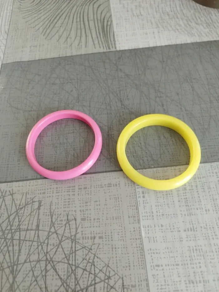 Lot de deux bracelets vintage années 80 - photo numéro 4