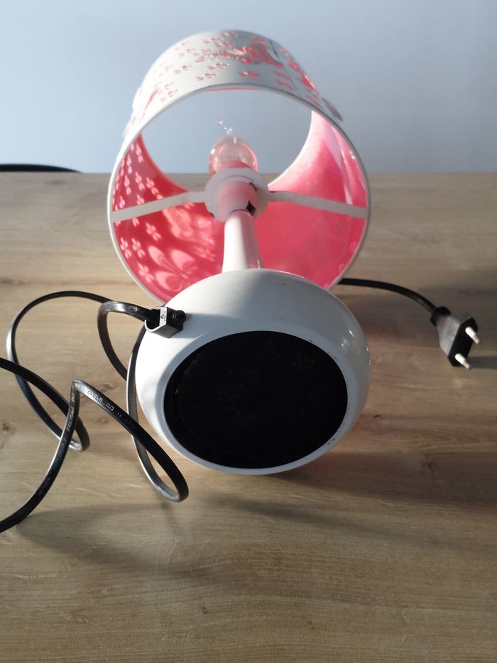 Lampe motif lumière rose - photo numéro 6
